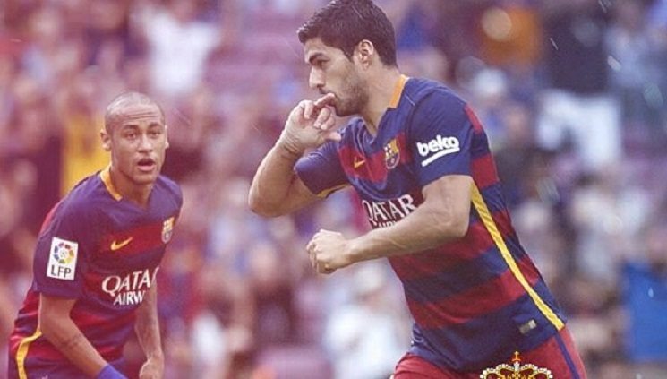 برشلونة سواريز نيمار