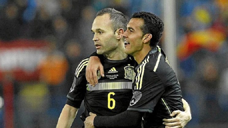 انييستا و بيدرو