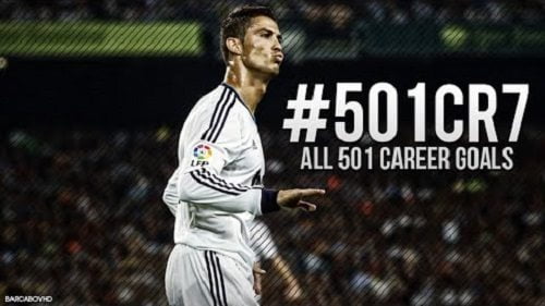 فيديو: جميع أهداف كريستيانو رونالدو الـ 501