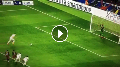 فيديو: تصدي تير شتيغن لركلة جزاء روما