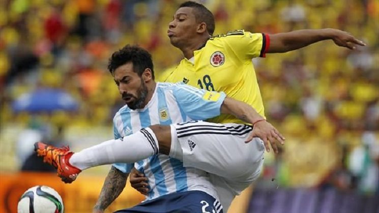 الارجنتين ضد كولمبيا