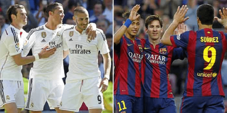 ريال مدريد و برشلونة