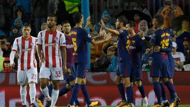 بالفيديو.. برشلونة يضرب أوليمبياكوس بثلاثية ويتصدر مجموعته بالأبطال