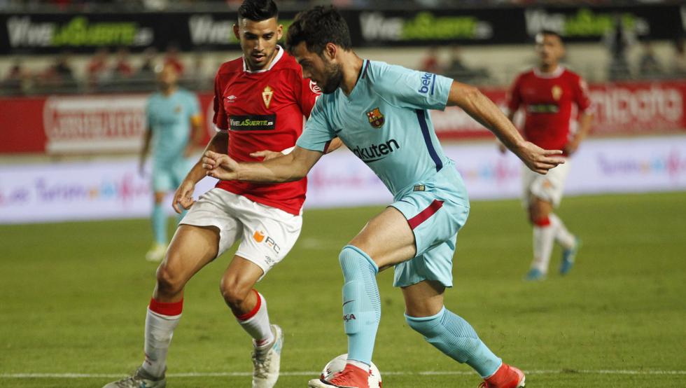 بالفيديو.. بدلاء برشلونة يصعقون مورسيا بثلاثية بذهاب كأس ملك إسبانيا