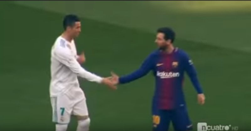 ميسي و رونالدو