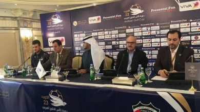 باسم قاسم في المؤتمر الصحفي
