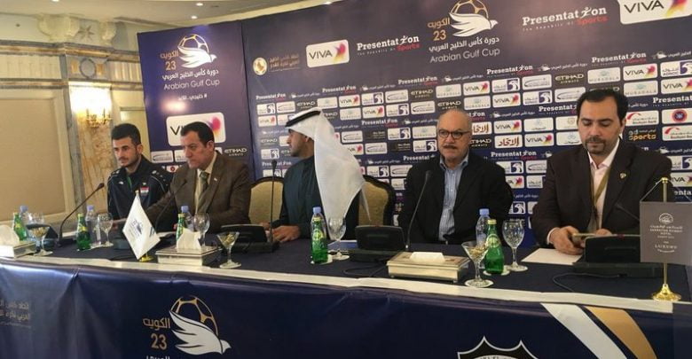 باسم قاسم في المؤتمر الصحفي