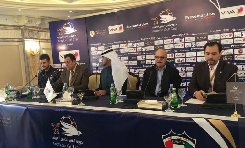 باسم قاسم في المؤتمر الصحفي