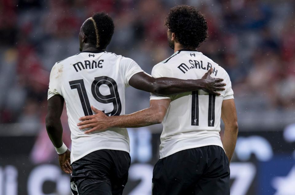 محمد صلاح وساديو ماني