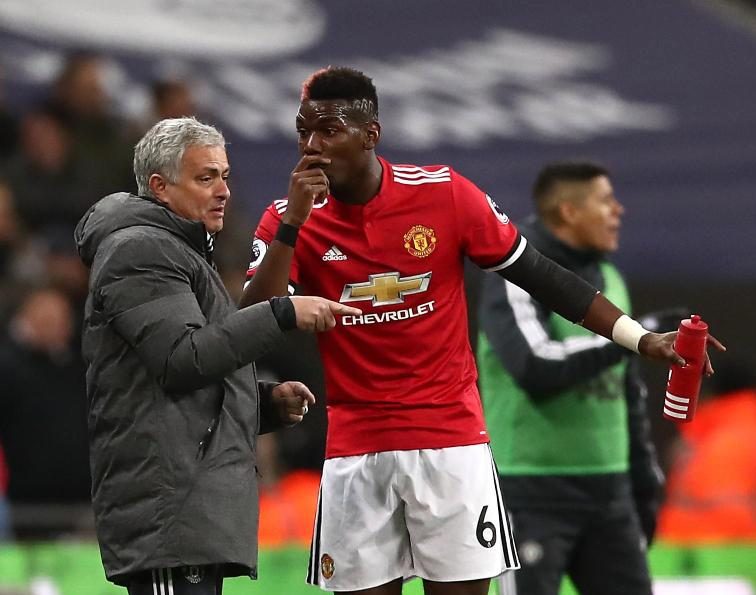 بوغبا ومورينيو