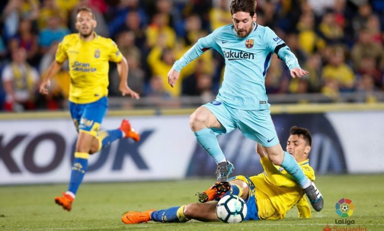 برشلونة و لاس بالماس