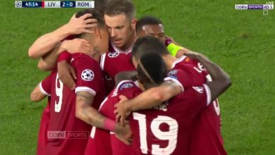 فرحة لاعبي ليفربول