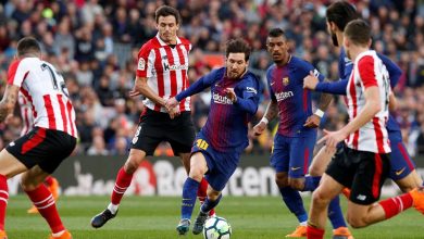 ميسي في مباراة برشلونة و اشبيلية
