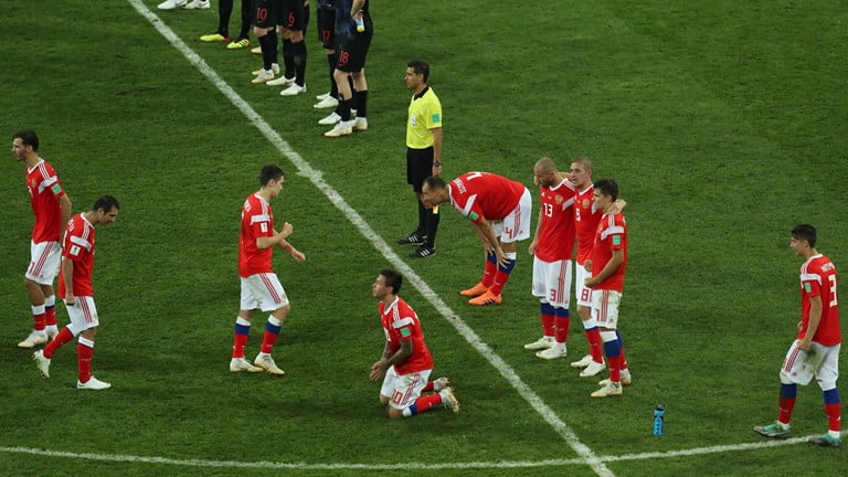 لاعبي روسيا