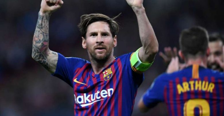 نجم برشلونة ليونيل ميسي
