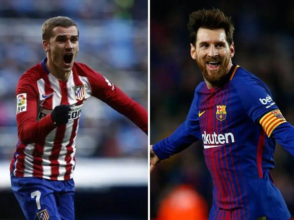 ميسي و جريزمان