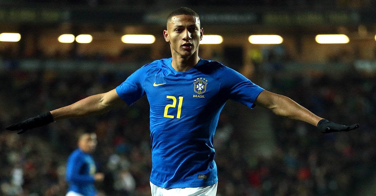 Richarlison, owner of the gate