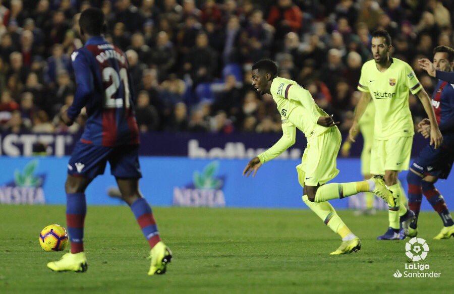 برشلونة و ليفانتي