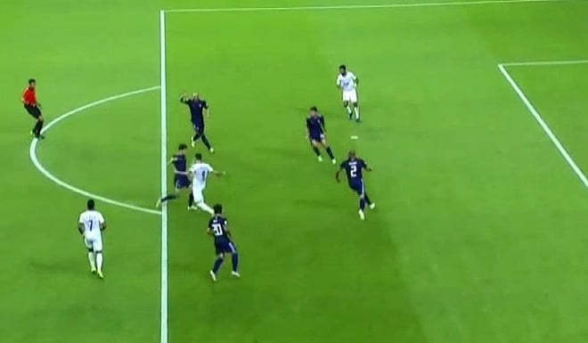 لقطة التمريرة