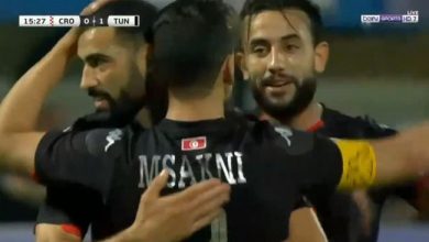 أهداف مباراة تونس وكرواتيا (2-1) .. مباراة ودية
