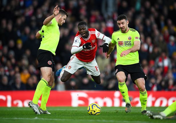 أرسنال وشيفيلد يونايتد