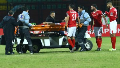 إصابة سعد سمير