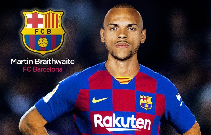 مارتن برايثوايت - مهاجم برشلونة الجديد
