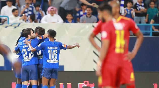 الهلال وضمك