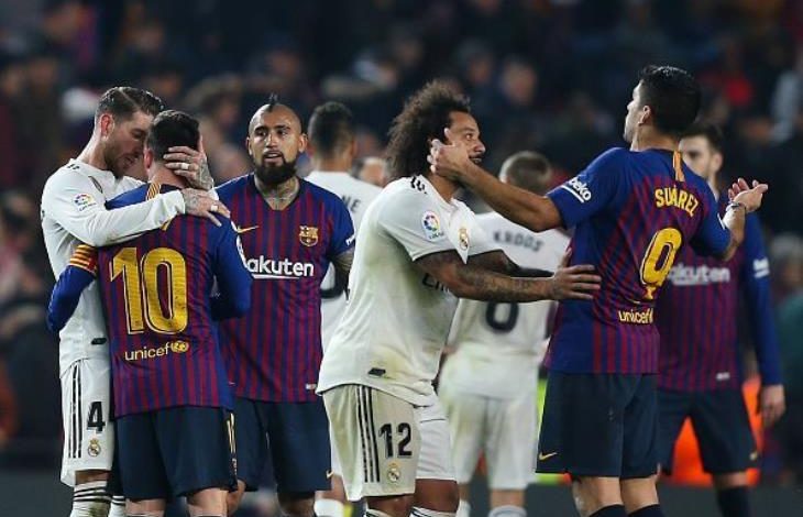 ريال مدريد وبرشلونة