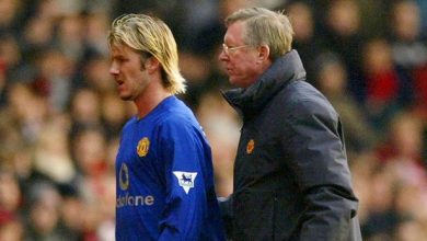 فيرجسون وديفيد بيكهام