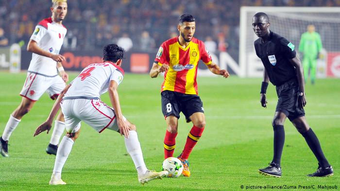 من مباراة الإياب بين الترجي والوداد