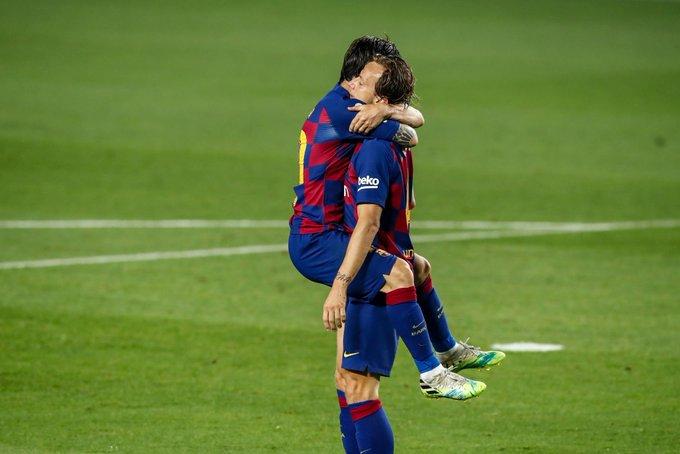 من مباراة برشلونة وبلباو