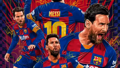 من احتفال حساب برشلونة على تويتر بعيد ميلاد ميسي