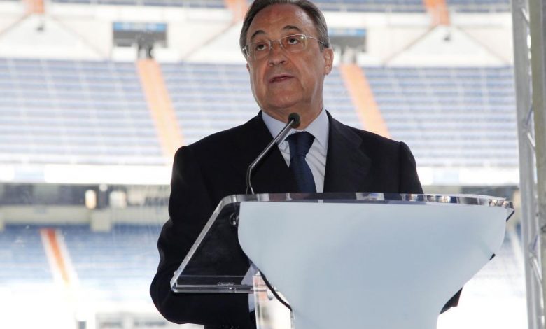 فلورنتينو بيريز رئيس ريال مدريد