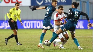 الزمالك وإنبي