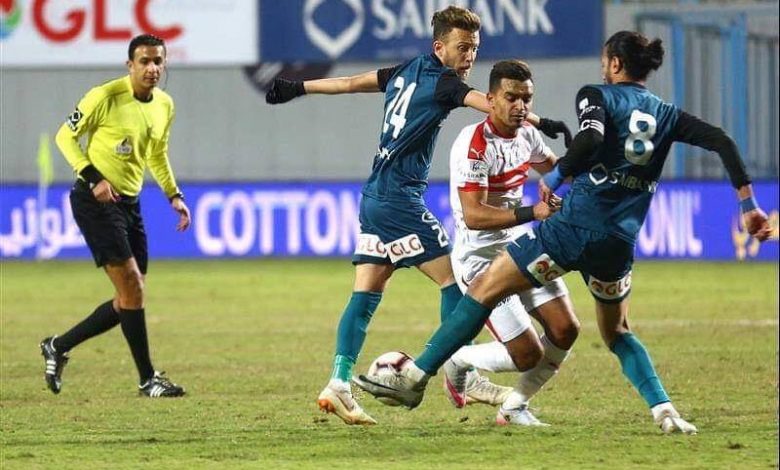 الزمالك وإنبي
