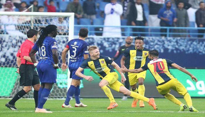 موعد مباراة الهلال والحزم في الدوري السعودي
