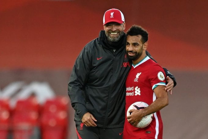 يورجن كلوب ومحمد صلاح