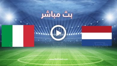 مباراة إيطاليا وهولندا