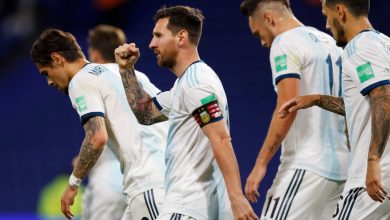 ليونيل ميسي مع منتخب الأرجنتين
