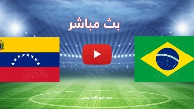 بث مباشر مباراة البرازيل وفنزويلا