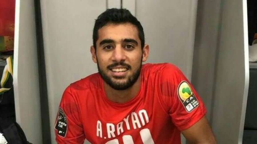 أحمد ياسر ريان لاعب الأهلي السابق