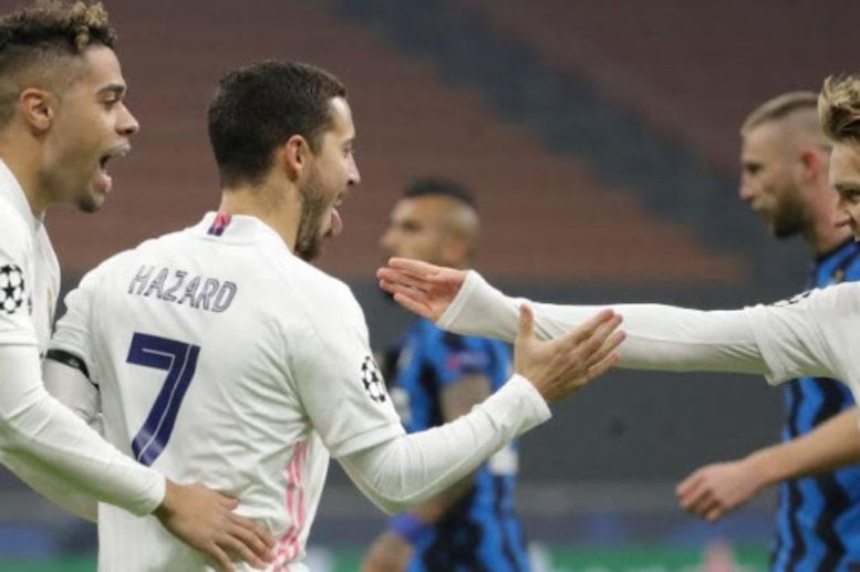 هازارد مع ريال مدريد