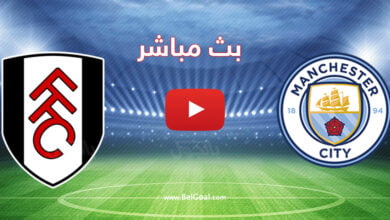 بث مباشر مباراة مانشستر سيتي وفولهام