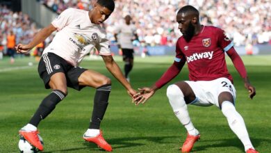 وست هام يونايتد ومانشستر يونايتد