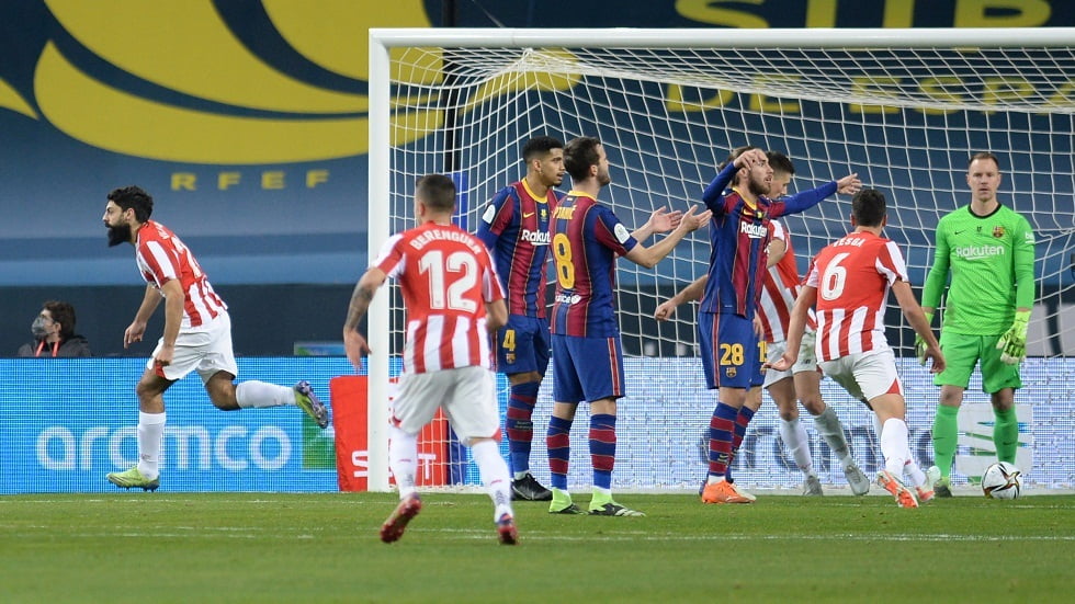 موعد مباراة برشلونة واتلتيك بيلباو في كأس ملك اسبانيا