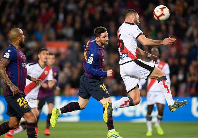 برشلونة ورايو فاليكانو