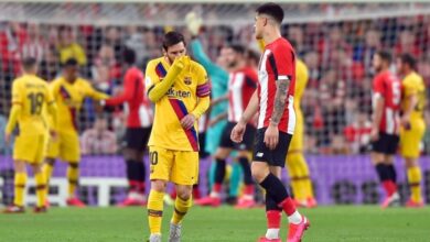 أتلتيك بيلباو وبرشلونة