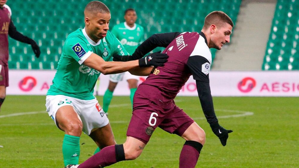 باريس سان جيرمان وسانت إيتيان