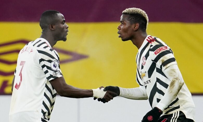 بول بوجبا لاعب مانشستر يونايتد